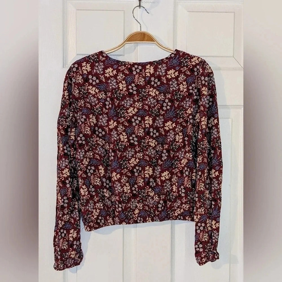 Self❤️E Ladies Top Size‎ S/L Long Sleeves Floral Boho NWT - Picture 3 of 8
